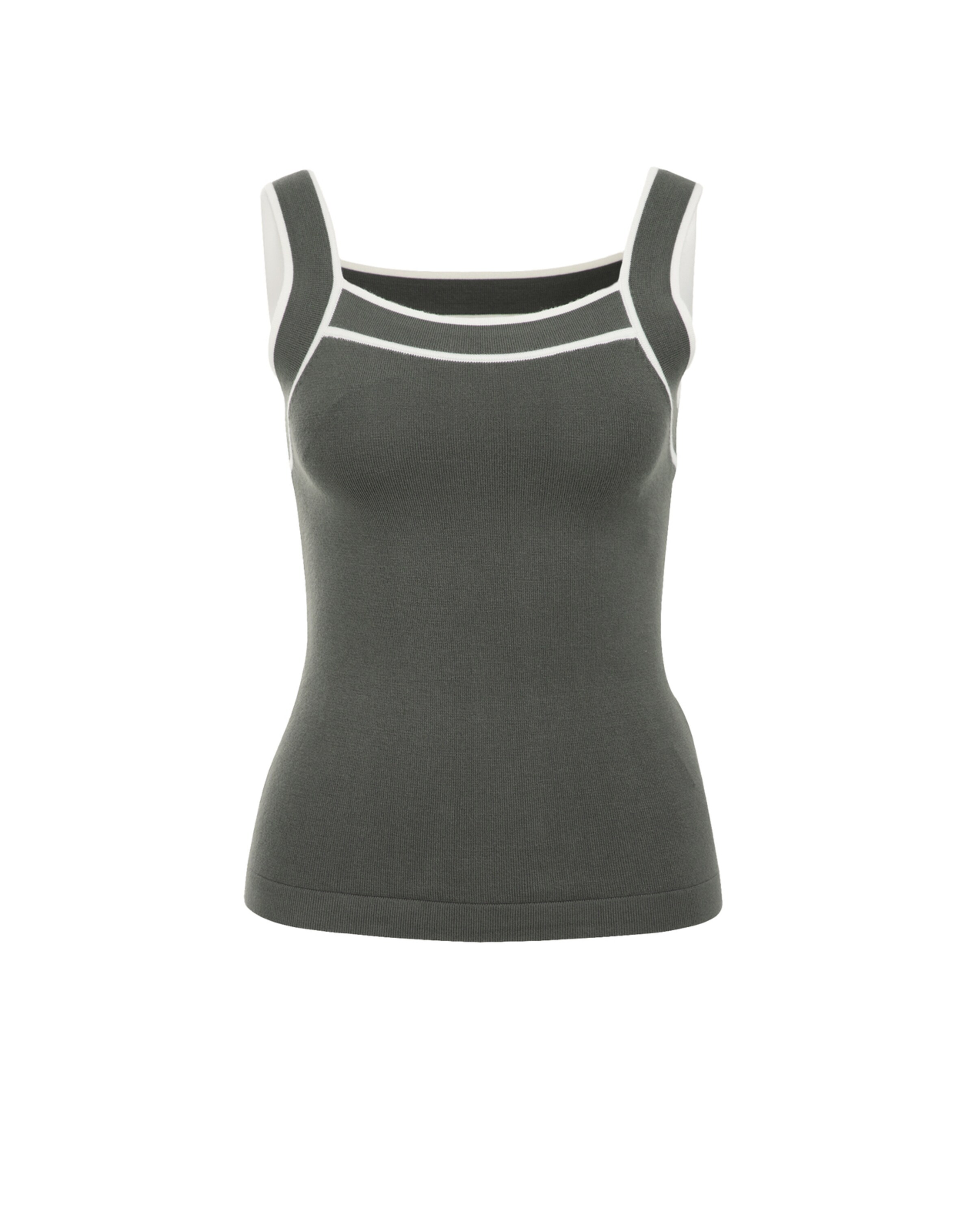 Top di WE Fashion in verde: frontale