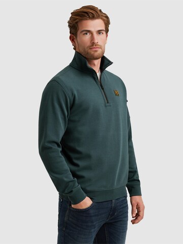 PME Legend Collegepaita 'Pullover with half-zip' värissä sininen