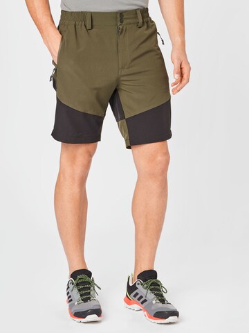 Whistler Regular Workout Pants 'Avian' in Green: front