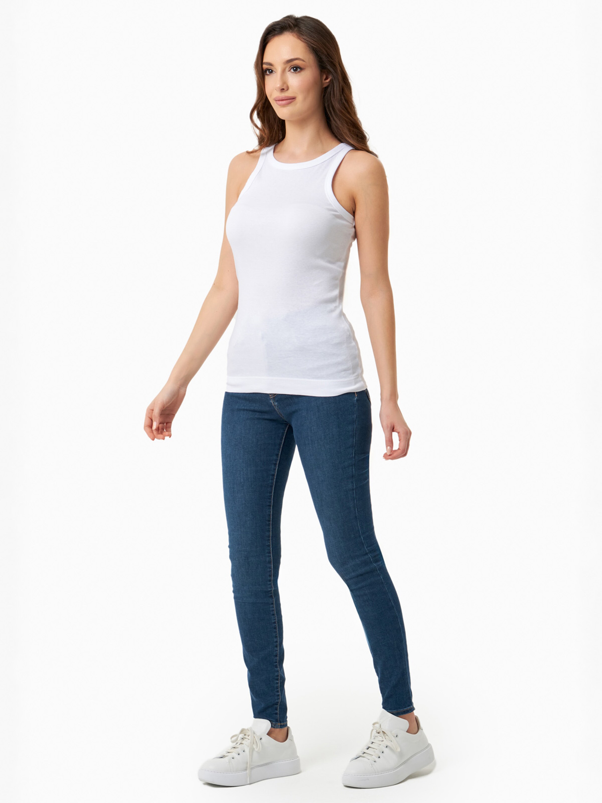 Organication Top in Weiß