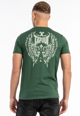 T-Shirt 'MASK TEE' Tapout en vert