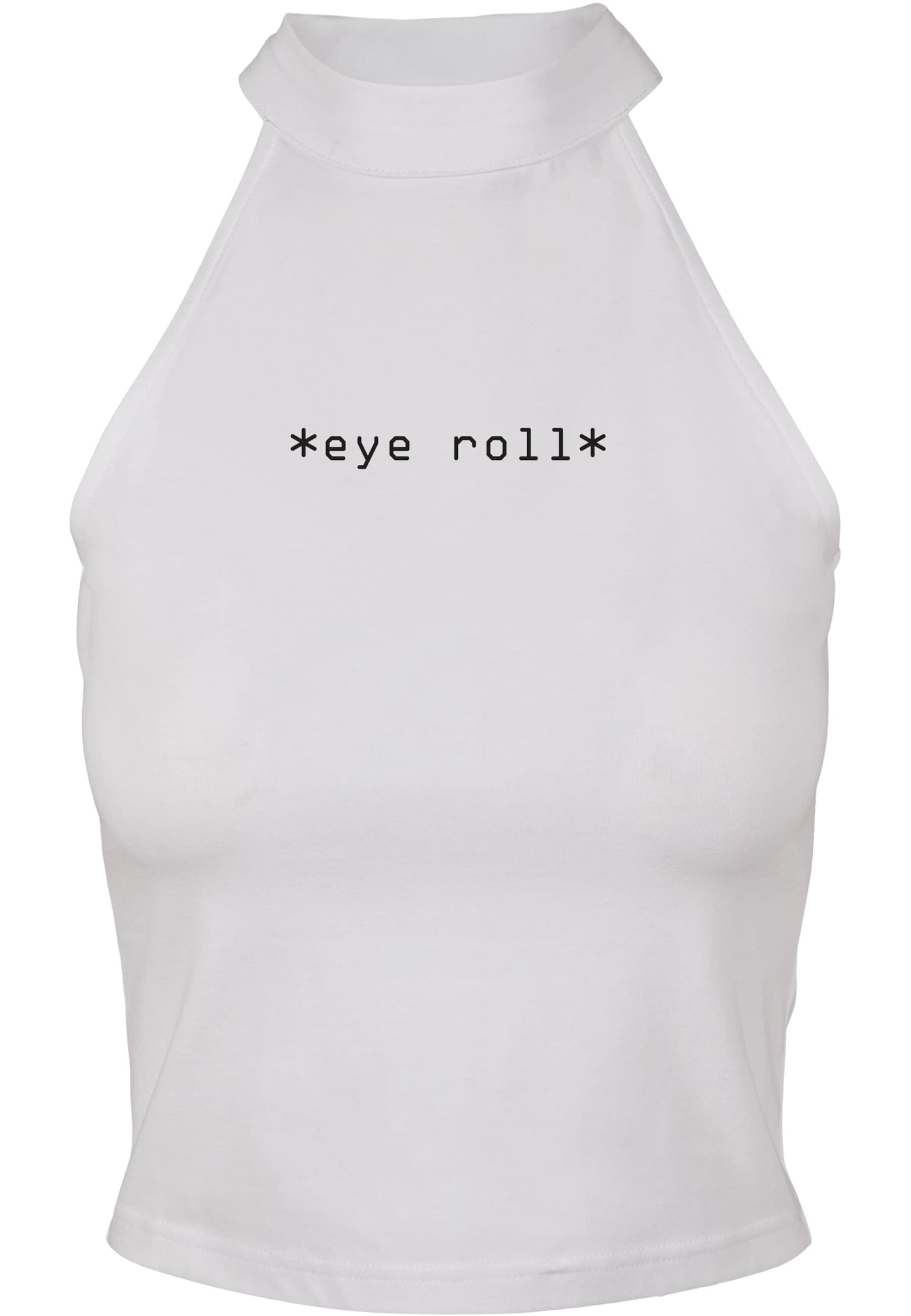 Days Beyond Toppi 'Eye Roll' värissä valkoinen: etupuoli