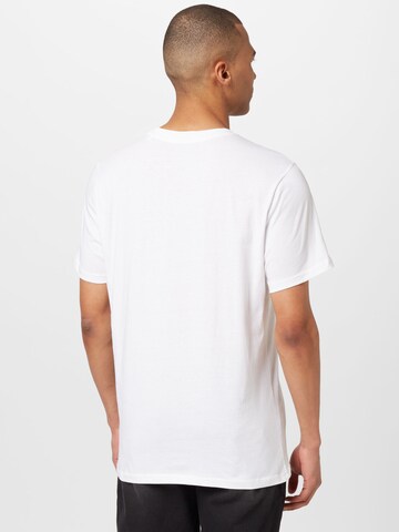 T-Shirt 'Big Owl' KnowledgeCotton Apparel en blanc