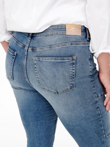 ONLY Carmakoma Skinny Jeans 'Willy' in Blauw