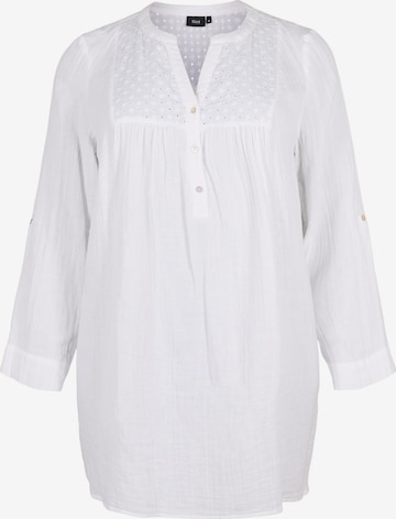 Zizzi Tunic in White: front