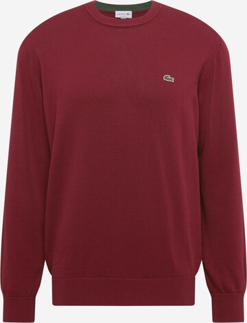 LACOSTE Sweater in Red: front