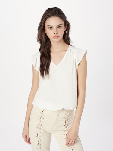 MORE & MORE - Blusa em branco: frente