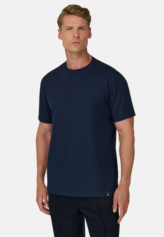 T-Shirt Boggi Milano en bleu : devant