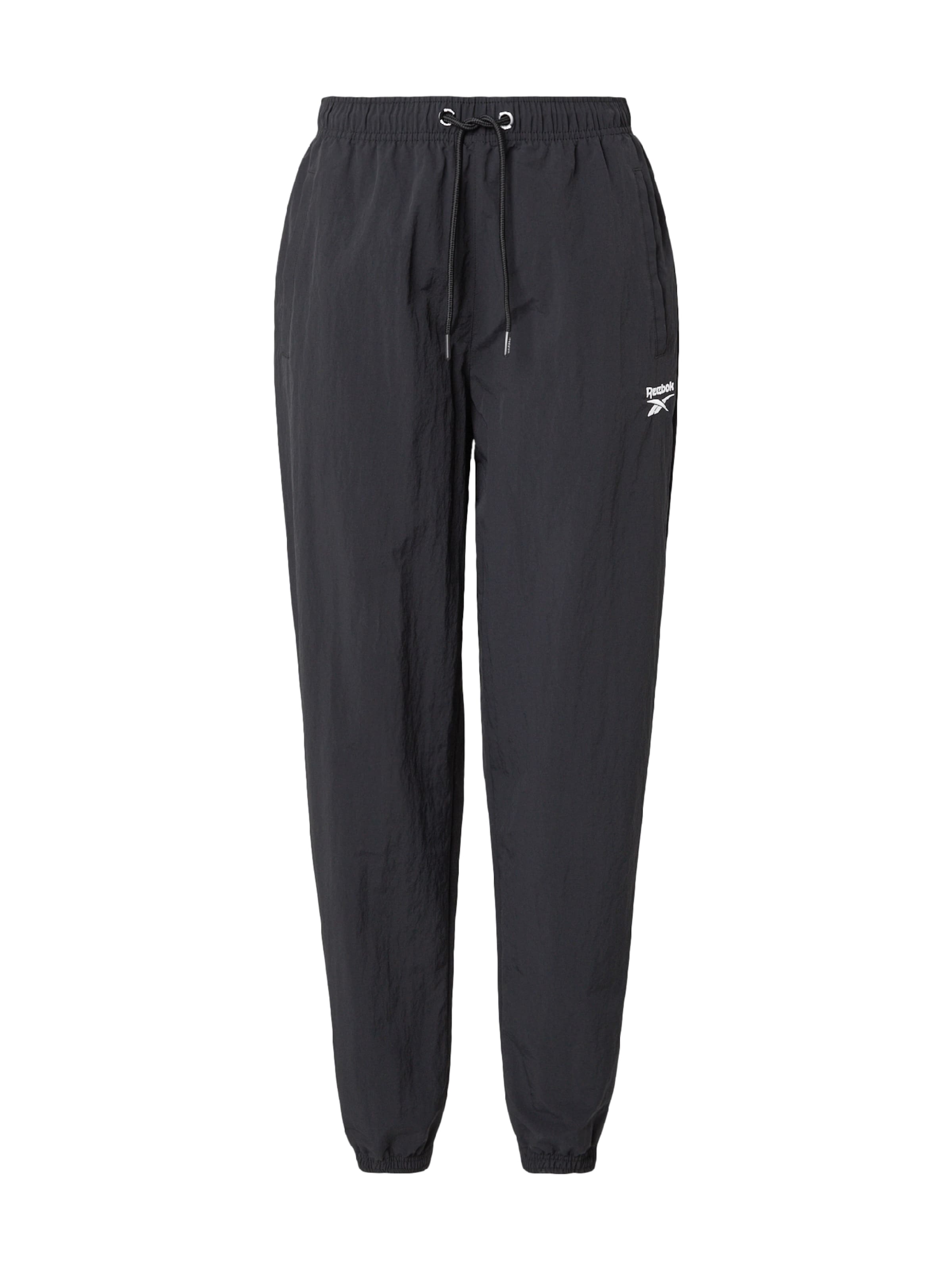 Reebok - Tapered Calças 'VECTOR' em preto: frente