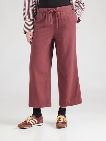 ONLY Široke hlačnice Hlače 'ONLGOA' | roza barva: sprednja stran