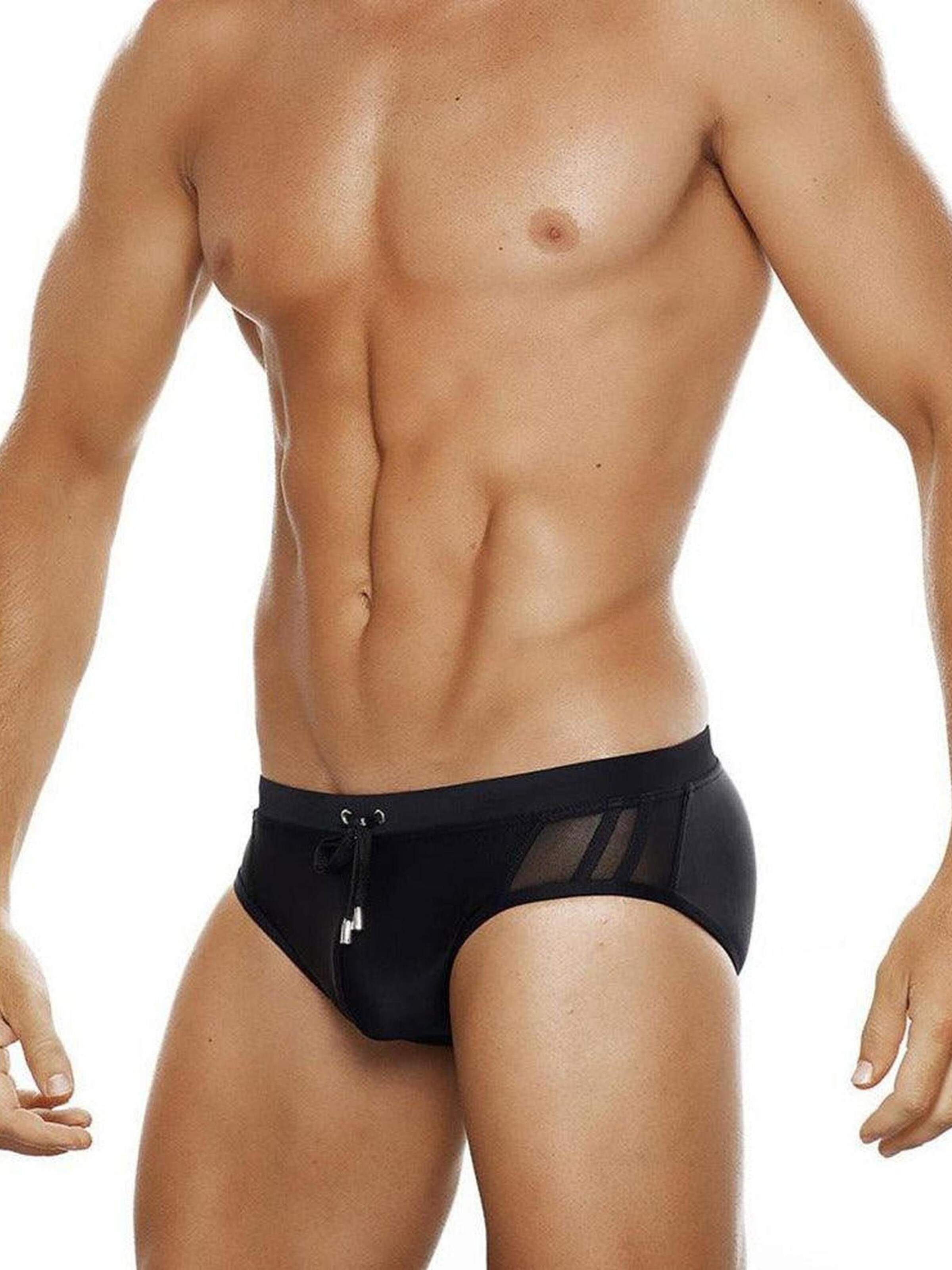 BIMONI Sportbadehose 'Badeslip Netz Mesh'‌‌‌‌‌‌‌‌‌ in Schwarz