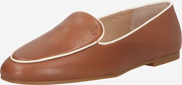 Lauren Ralph Lauren - Sapato Slip-on 'ALISE' em castanho: frente