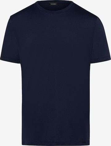 T-Shirt ' Night & Day ' Hanro en bleu : devant