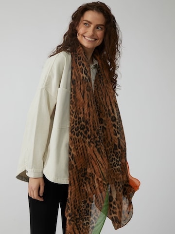 CODELLO Scarf in Brown: front