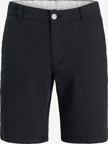 Pantalon chino 'JPSTDAVE' JACK & JONES en noir : devant