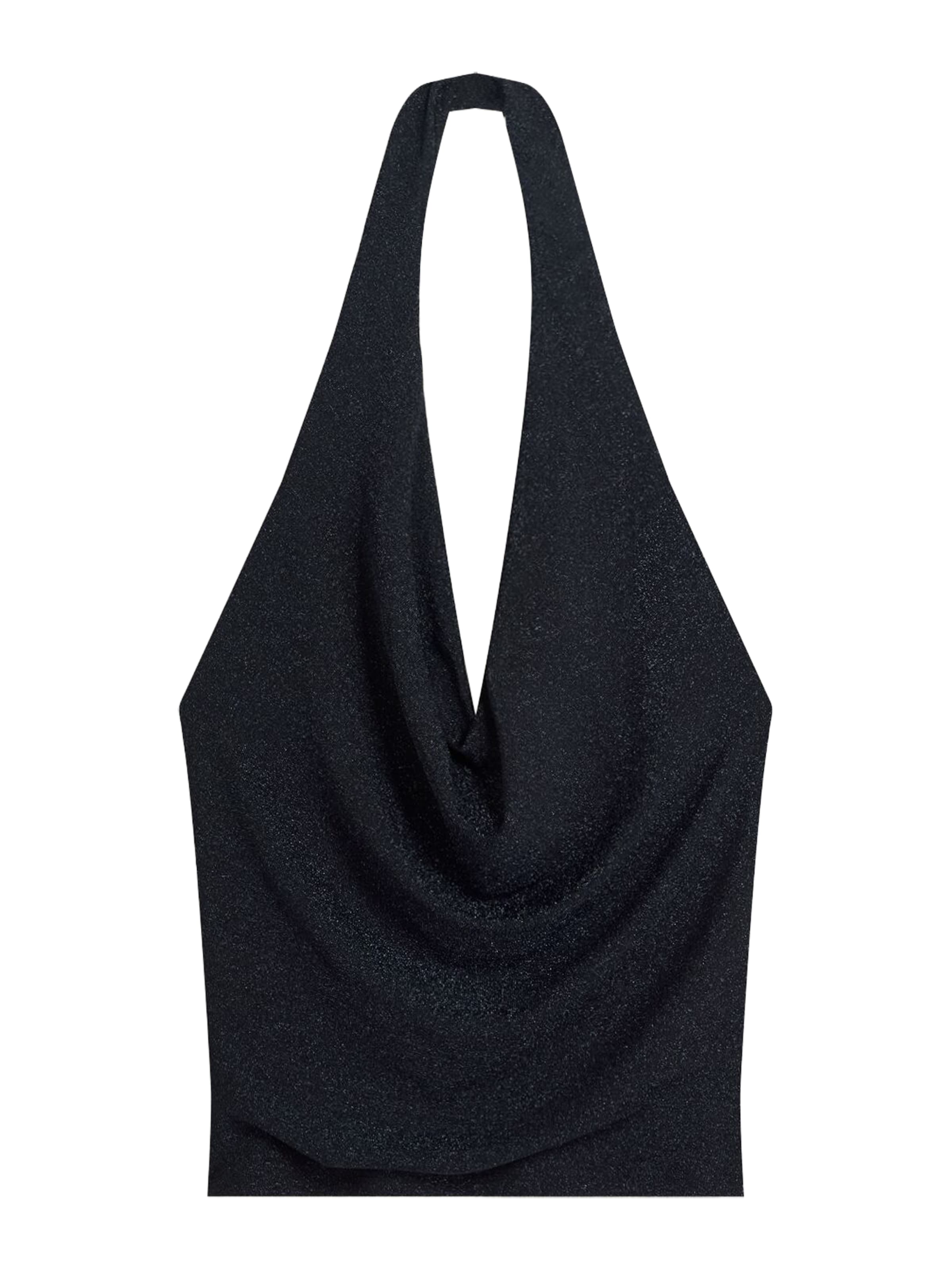 BershkaTop - plava boja: prednji dio