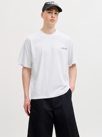 T-Shirt 'JCOEterna' JACK & JONES en blanc