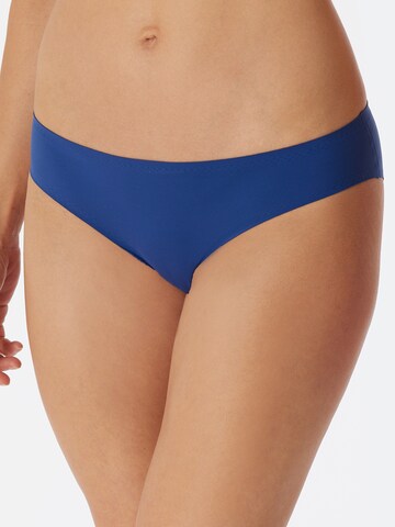 SCHIESSER Panty ' Invisible Soft ' in Blue: front