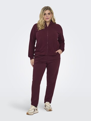 Only Play Curvy Slim fit Sports trousers in Red