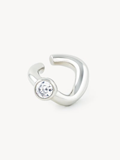 YParis Oorbellen 'Ear cuff Nyx S' in de kleur Zilver, Productweergave