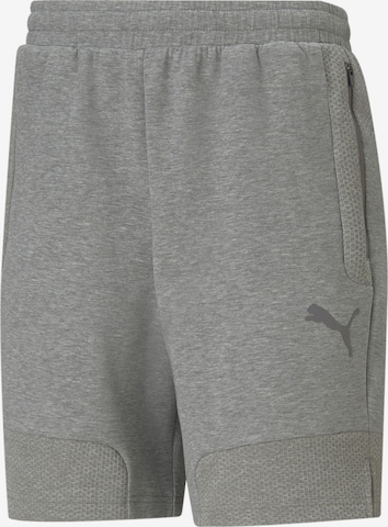 PUMA Regular Sportshorts in Grau: predná strana