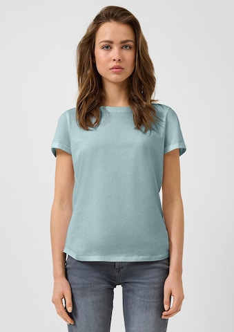 QS T-Shirt in Blau: Vorderseite