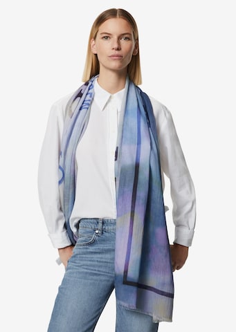 Marc O'Polo Scarf in Blue: front