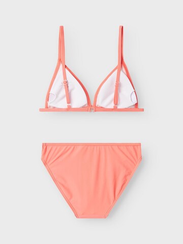 NAME IT Triangel Bikini 'NLFZilse' in Roze