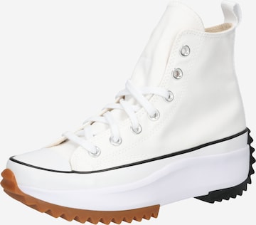 Baskets hautes 'RUN STAR HIKE HI' CONVERSE en blanc : devant