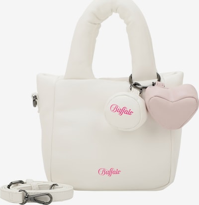 Borsa a mano 'Soft Boxy22 ' BUFFALO di colore rosa / bianco, Visualizzazione prodotti