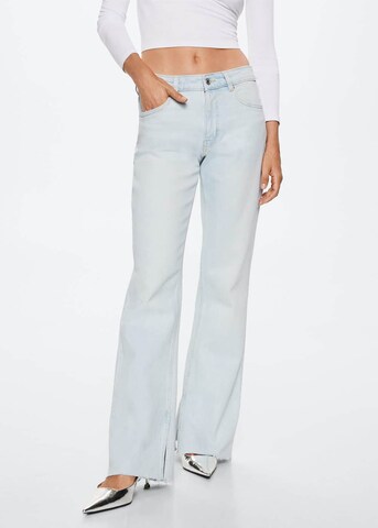 MANGO Regular Jeans 'Elle' in Blauw: voorkant