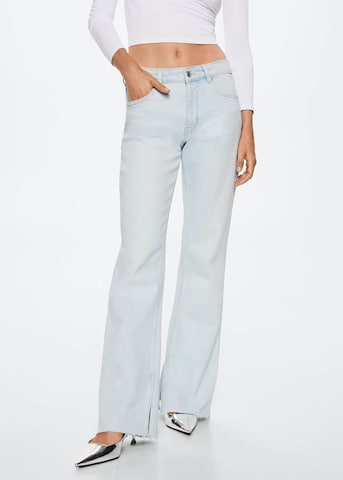 MANGO Regular Jeans 'Elle' in Blauw: voorkant