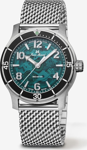 Montre à affichage analogique Jean Marcel en argent : devant