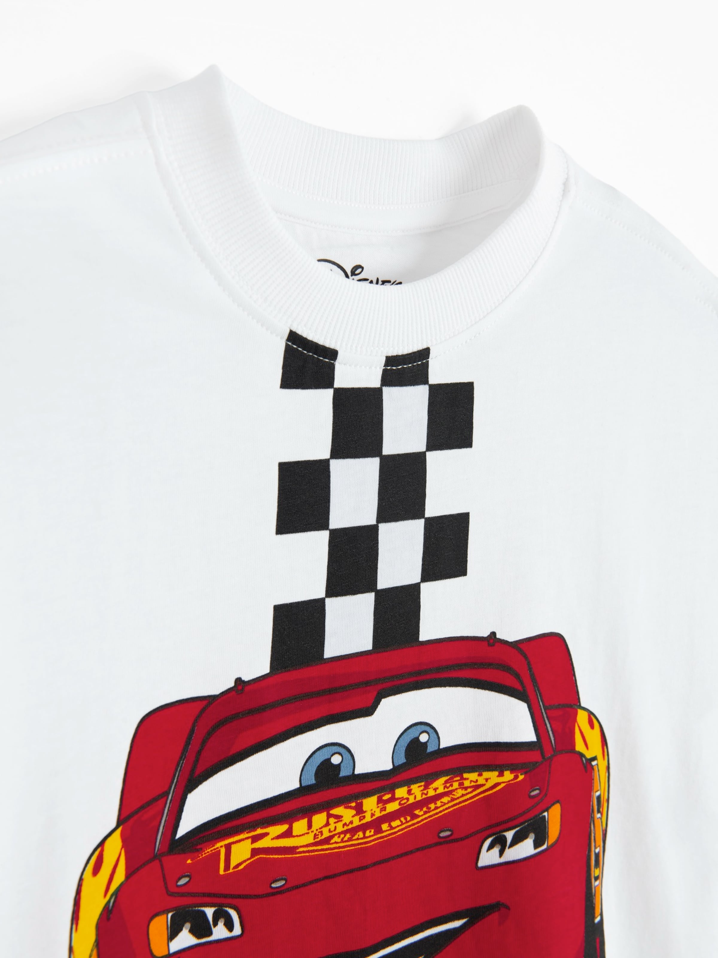 Cool Club Tričko 'CARS' – bílá