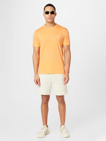 Maglietta 'Tegood' di BOSS Orange in arancione