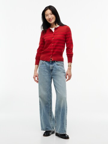 TOMMY HILFIGER Pletena jopa | rdeča barva