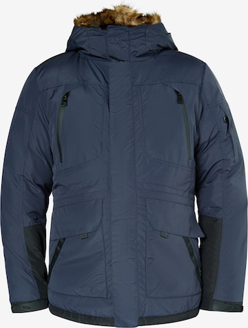 ICEBOUND Funkčná bunda - Modrá: predná strana