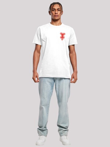 T-Shirt 'Disney Winnie The Pooh Tigger' F4NT4STIC en blanc