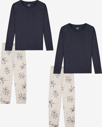 Pyjama ' Nightwear ' uncover by SCHIESSER en beige : devant