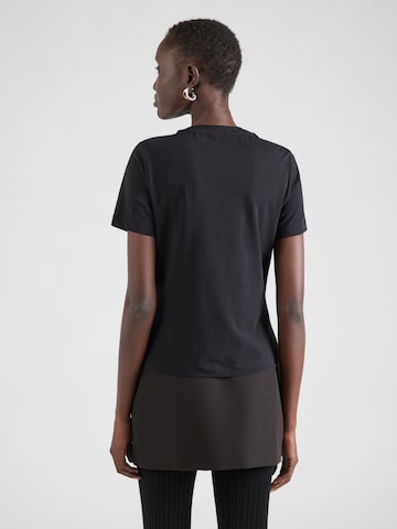 Tricou 'ANNA' de la GUESS by Marciano pe negru