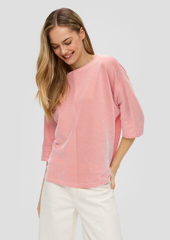 s.Oliver Shirt in Roze: voorkant