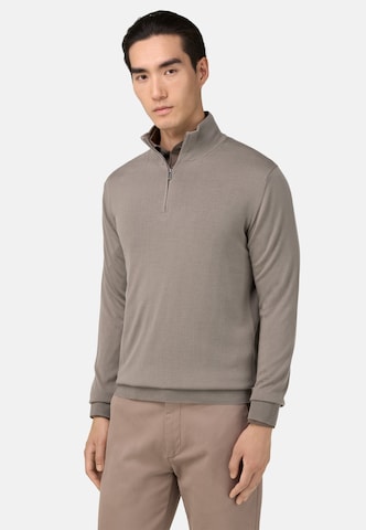 Pull-over Boggi Milano en gris : devant