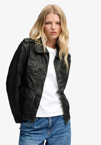 Veste mi-saison 'Angelina' Superdry & Co en noir
