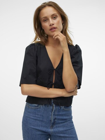 VERO MODA Top 'ELENA' in Zwart