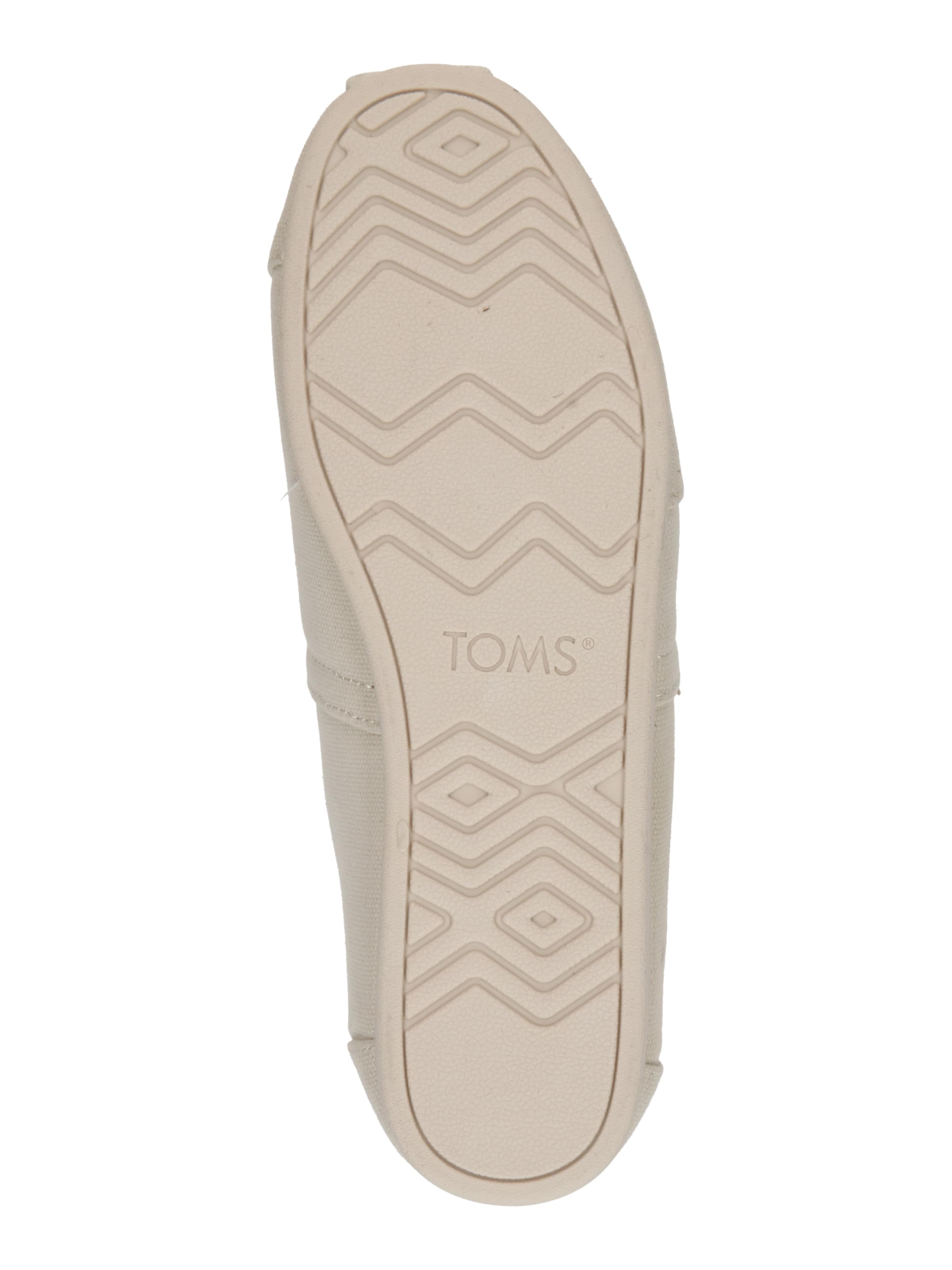 TOMS Slip On 'ALPARGATA' in Beige: unten