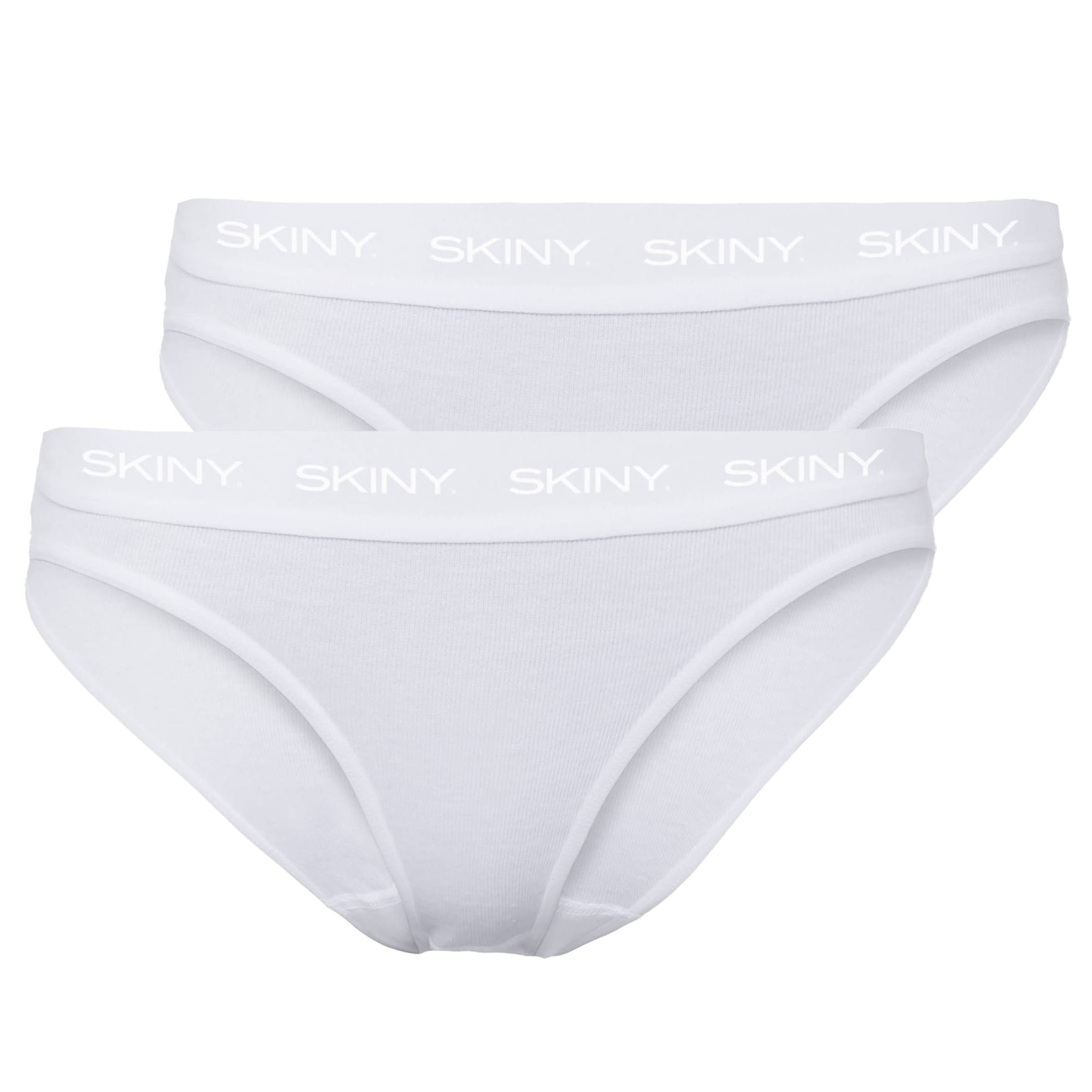 Slip 'Rio' di Skiny in bianco: frontale