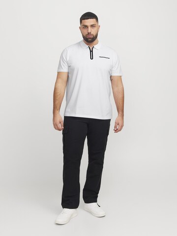 Jack & Jones Plus Bluser & t-shirts 'JCOFusion' i hvid