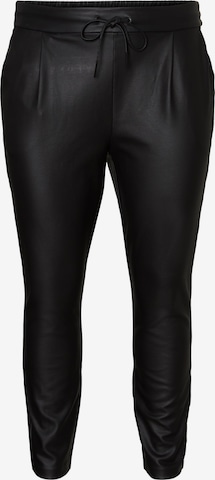 Vero Moda Curve Tapered Pants in Black: front