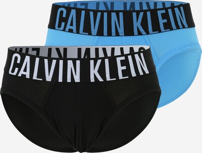 Calvin Klein Underwear Slip 'Intense Power' in cyanblau / schwarz / weiß, Produktansicht