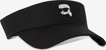 Karl Lagerfeld Lippalakki 'Ikonik 2.0 Visor' värissä musta: edessä